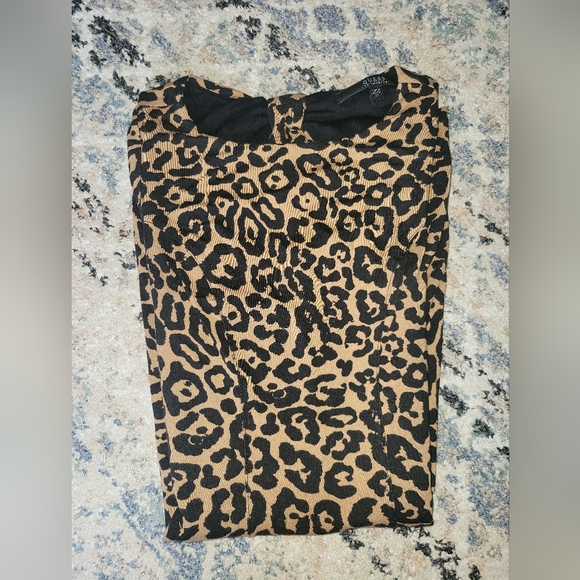 GUESS Leopard Bodycon Mini Dress - Picture 4 of 4
